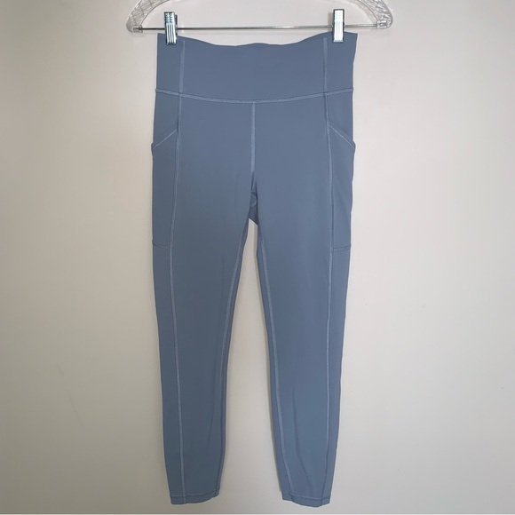 Lululemon Wunder Train High-Rise Tight 25" Oasis Blue 6 - Picture 2 of 11